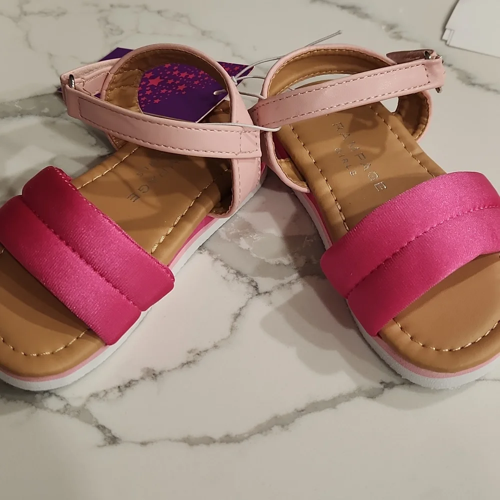 NWT Rampage sandals- 7T